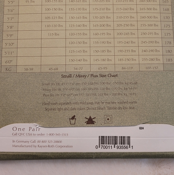 Legacy Legwear Body Shaper Pantyhose Size B Color Warm Beige New In Box - Picture 6 of 10